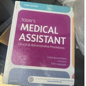 TODAY'S MEDICAL ASSISTANT 3rd Ed. Clinical Procedures textbook 978-0-323-31127-4